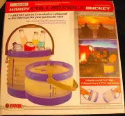 FlexBucket Handy Collapsible 10L Bucket 2.6 Gallon Collapsible Clean Camp Car
