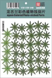 Heavy Hobby Lanmo LM-35104 1/32 1/35 1/48 Agave Colored Photo-etched Parts