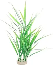 HANABASS Artificial Aquarium Plant Decor Realistic Plastic Water Grass for Fish Tank Low Maintenance Look Safe for Fish and Turtles Aquatic Decoration for Home and Office