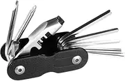 Cycling Tool Kit | Cycle Tire Repair Kit - Folding Repair Gadget Handy Multi Function Chain Remover for Biking & Outdoor