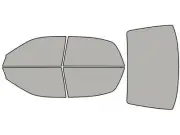 Rtint for Mitsubishi Diamante 1997-2004 Precut Window Tint Kit (20% Film VLT) (for: Mitsubishi)