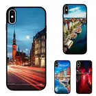 Hard Black Cover For iPhone XS 11 12 13 14 15 16 Pro Max Denmark copenhagen city