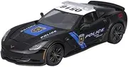 Kyosho MS32516PO Maisto 1/24 2015 Corvette Z06 Black Police Specification Finished Product