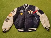 Alpha industries Reversible Nylon MA-1 Varsity Bomber Jacket Men's XL NWT