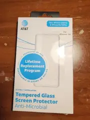 AT&T Tempered Glass Screen Protector For iPhone 15/15 Pro And Apple 16