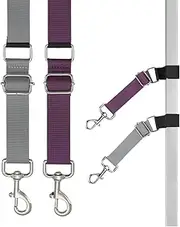Dog Grooming Arm Accessories,2 Pack Adjustable Dogs Extension Strap | Adjustable Stable Ring Extender, Trimming Supplies, Nylon Restraint Rope for Small Medium Large Breeds