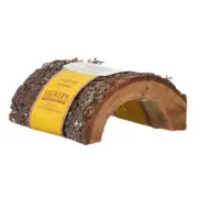 Critter Cavern Half-Log Medium (5.5"L x 5.5"W x 3.5"H)