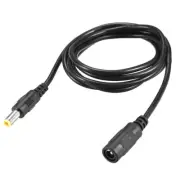 Power Extension Cable 4ft 2.1mmx5.5mm Compatible w DC12V 1A Adapter
