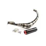 Silencer STAGE6 Streetrace CNC Red Black MBK 50 X Power 2003-2004