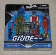 G.I. Joe 50th Anniversary Blowtorch and Croc Master Commander Action Figure NIP