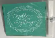 NEW “TOGETHER WE HAVE EVERYTHING” Chalk Couture Chalk Transfer Stencil Size B