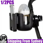 1/2x Stroller Cup Holder Universal Drink Bottle Bike Bag Baby Pram Water Coffee