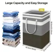 Foldable Laundry Storage Basket Waterproof Fabric Laundry Basket Large Capacity