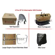 Genuine Royal Enfield GT & Interceptor 650 4Pcs Accessories Combo (for: Royal Enfield)
