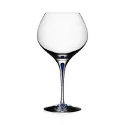 Orrefors Intermezzo Blue Bouquet Red Wine Glass