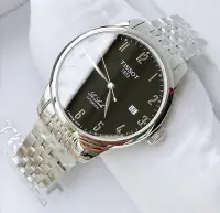 在飛比找Yahoo!奇摩拍賣優惠-TISSOT Le Locle Automatic 黑色面錶