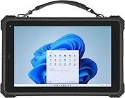 IP68 Rugged Tablets RT-I10Y, 10.1 inch Windows Tablet, Windows 11 Pro Upgrade, 8GB+128GB, Intel N5100, 4G LTE GPS, Industrial Handheld Tablet PC with Handstrap for Rough Outdoor Work