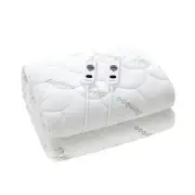 Dreamaker 400GSM Bamboo Quilted Electric Blanket Hypoallergenic Underlay
