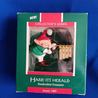 Hallmark Keepsake Ornament 1989 Hark! It's Herald Series #1