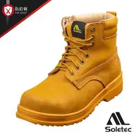 在飛比找momo購物網優惠-【Soletec】S108507 輕量+嚴選牛巴戈 防穿刺中