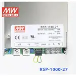 *現貨* MEAN WELL 明緯電源供應器 RSP-1000-27