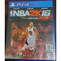在飛比找蝦皮購物優惠-【二手近全新】遊戲片 SONY PS4 NBA2K16 PS