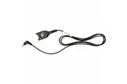 EPOS | SENNHEISER Dect/GSM Cable: 100 cm ED cable to 2.5mm - 3 Pole jack plug without microphone damping. For deskphones such as Panasonic phones with 2.5 mm port. (CCEL 190-2)
