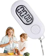 Time Counter,Outdoor Sports Time Counter Watch - Pocket Size Countdown Clock with LCD Screen for Shower, Studying, Cooking, Gym, Training