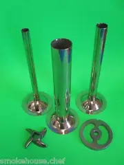#22 Meat Grinder Mincer Plate, Knife blade and Sausage Stuffing Tubes 5 pc