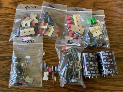 Sansui 7070 Complete Rebuild Kit High-Quality Receiver Recap Transistors