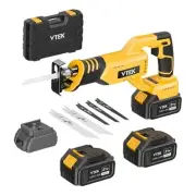 Brushless Cordless Reciprocating Saw,3 Level Speed Setting,Cordless Power