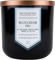 [Chesapeake Bay Candle] TA35215 The Collection Two-Wick Scented Candle, Blue Cedar Fig, Home Décor