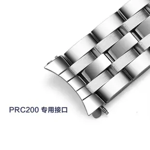 熱銷 代購簡皓X鋼表帶 代用天梭 PRC200 T014 T17 T461鋼帶 表鏈 男19mm