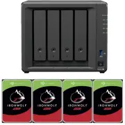 Synology DS423+ 4-Bay NAS 2GB RAM 16TB (4x4TB) of Seagate Ironwolf Drives