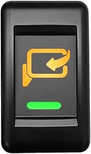24V 3A ON-Off Push Switch Mirror FOLD LED Amber Green for Isuzu Truck N Series + F Series