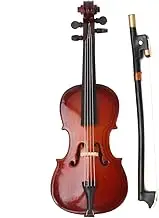 Gsycle 10 CM Mini Cello Model, Wooden Shiny Mini Musical Instruments Model Mini Instruments Model for Home Decor Ornaments