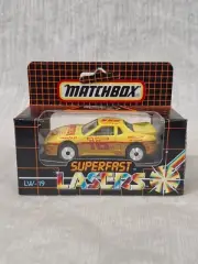 1986 Matchbox Superfast Lasers LW-19 Pontiac Fiero Sealed MIB #16