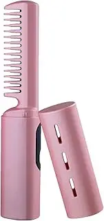 Heated Hot - Hair Straightener with 3 Temp Control | Curling Wand Styling Tool, Flat Iron for Women, Salon-Grade, Portable for Frizz- Sleek Results