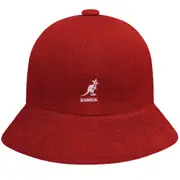 Kangol Unisex Tropic Casual Bucket Hat Summer Cool Sun Cap - Scarlet Red