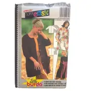 Burda Sewing Pattern 3234 Shirt Jacket Veste Chamise Misses Size 10-20