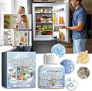 Bewinner Rridge Deodorizer Gel for Smart Home, Reusable Refrigerator Deodorizer, Safety Generic Air Purifying Gel, 3PCS