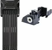 Abus Bordo 6015/120 Folding Lock with keyed alike eBike Battery Lock Core: Bosch