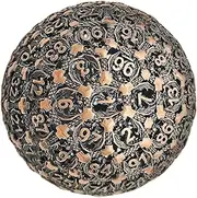 D100 Metal Dice 50mm 100 Sided Polyhedral Dice Single D100 for Dungeons an d Dragons Role Playing Game DandD Dice Set Dragon Game Dice Accessories