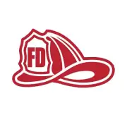 FD Fire Department Helmet Sticker Decal