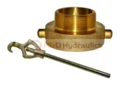 FIRE HYDRANT ADAPTER COMBO 2-1/2" NST(F) x 2" NPT(M) w/Hydrant Wrench