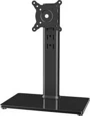 Adjustable Black Computer Monitor Stand Riser For 13 To 32 Inch Screens