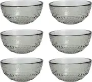 Fortessa Jupiter Vintage Glassware Collection 5 Inch Cereal Salad , 14 Ounces