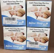 Anti Snoring Device Sleeping Aid Better Sleep Device With Box/ 4pack
