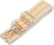[ARTIBETTER] 1Pc Striped Wide Shoulder Bag Strap Replacement Handbag Belt for Bags Fashion Accessory with Ethnic Design