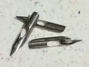 VINTAGE HINKS WELLS & Co No. 2773 M SKOOTER INK DIPPING PEN NIB DRAW CALLIGRAPHY
